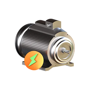 采用高功铜制电机