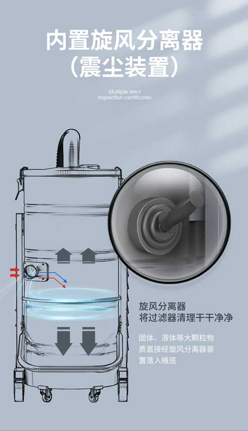 千亿国际游戏官网YZ-C7工业吸尘器